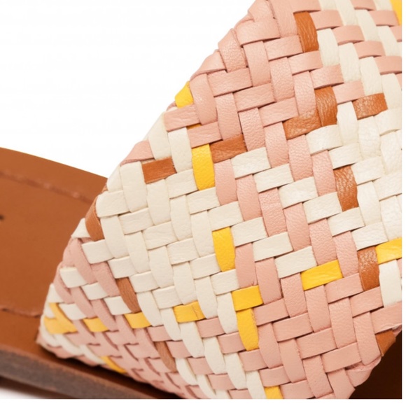 NWT Tory Burch Patos Disk Sandal in Neutral Woven 8 - Picture 6 of 12